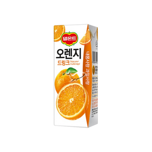 델몬트 오렌지 드링크 190ml, 10개