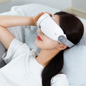 오아 아이템플 눈 안마기 관자놀이 마사지기 공기압 온열 눈찜질기