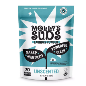 Molly's Suds 몰리즈 서드 친환경 세탁세제 파우더, 1개, 1.3kg