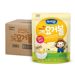 일동후디스 아이얌 그릭 요거볼 20g, 바나나, 10개