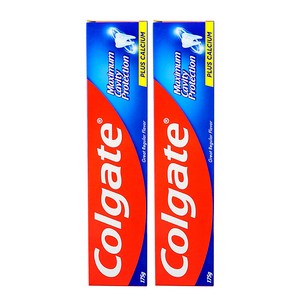 콜게이트 그레이트 레귤러 플레이버 치약, 175g, 2개