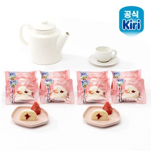 [냉동]끼리 크림치즈 찰떡 스트로베리 10개, 60g