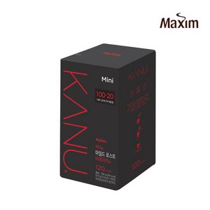 맥심 카누미니마일드100T+20T 원두커피믹스, 900mg, 120개입, 1개