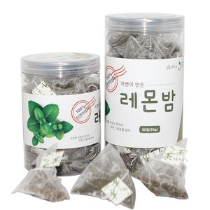 지구마을 삼각티백 허브차 레몬밤 허브티백차, 1개, 30개입, 700mg