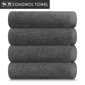 송월타월 40수 170g 시그니 10장, 애쉬그레이, 10개