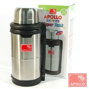 아폴로 아폴로보온병 3.0L (AP-3000) 보냉병, 실버, 3L, 1개