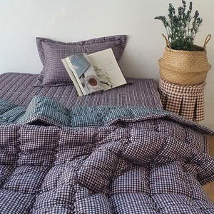 룸마이룸 먼지없는 사계절 차렵이불 싱글 퀸 / 1인용 기숙사이불 풀세트 (차렵이불+패드+베개커버+베개솜증정)