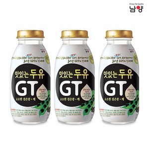 맛있는두유GT 고소한 검은콩깨 병, 200ml, 30개