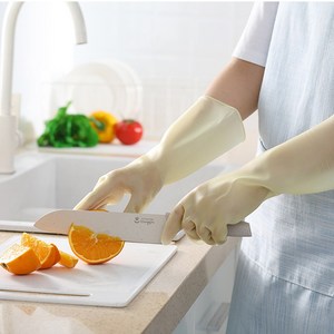 공유 열탕소독 가능한 야무진 고무장갑 5입, 레몬, 중(M), 5세트