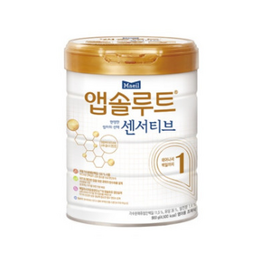 앱솔루트 센서티브 분유 1단계, 900g, 6개