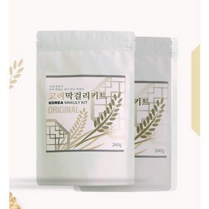 고려 막걸리 만들기 키트 분말 240g x 4 진짜 누룩 유산균 전통주 만들기, 4개