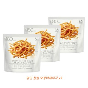 딜라이트 프로젝트 명인 오징어채부각, 3개, 50g