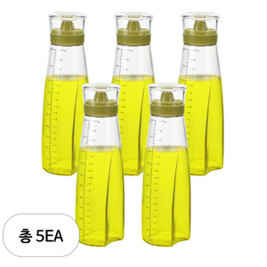 키텐실 시노글라스 오일병 올리브, 500ml, 5개