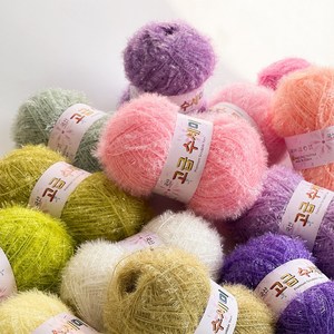 [울클럽]대용량 고급수세미 100g 수세미실 수세미뜨기 코바늘 친환경, 101 흰색, 1개