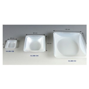 (K-ACE) 일회용 웨잉디쉬 80 x 80mm KA.WB-316 (500/pk), 1개