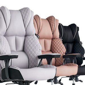 누카 컴퓨터 게이밍 PC 중역 사무용 사무실 책상 편한 메쉬 리클라이너 의자 G900-MS, 그레이