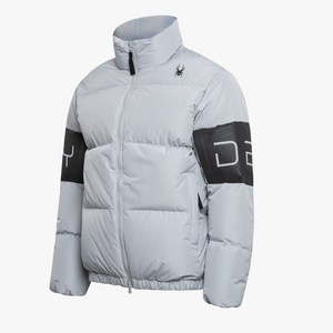 [스파이더 본사] 공용 컬러 블록 구스 다운 재킷 SPFWCNDJ306ULBL