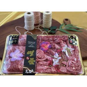 명품축산 한우투뿔 기본 셋트(특수부위포함 1.1kg)), 1개