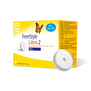 애보트 프리스타일 리브레2 연속 혈당측정기, FreeStyle Libre 2, 1개