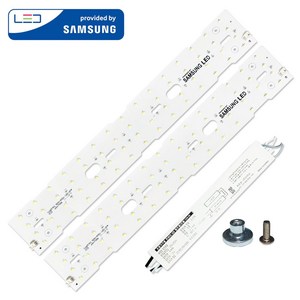 삼성 2835 / 삼성 S6 5630 LED 모듈 / 거실등 방등 LED조명 전구 국내산 셀프교체 자석부착 DIY 안정기포함, 삼성5630(5700K), 02. 삼성5630 욕실등/주방등(소)50W, 1개