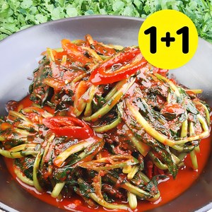 [밥도둑들] /[[1+1(=2kg+2kg)행사]]/국내산 열무김치2kg+2kg/총4kg/무료배송/맛없으면 무료반품, 2개, 2kg