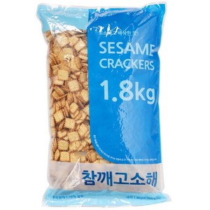 신흥제과 행복 참깨고소해 크래커, 1.8kg, 4개