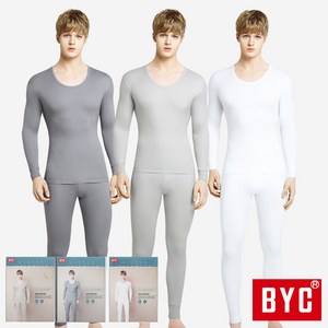 R3138 남성 순면 60수 긴팔 내의 내복 상하 세트