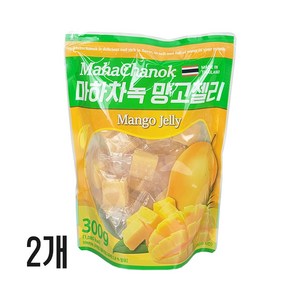 마하차녹 구미 망고젤리, 2개, 300g