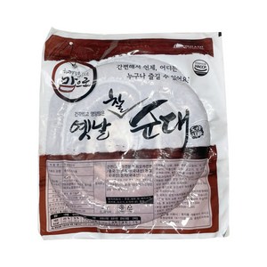 도야지식품 옛날 찰순대 2kg, 1개, 단품