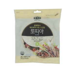 풍국면 또띠아 15cm 10개입, 25g, 10개