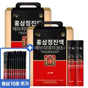 순수식품 홍삼정진액 에브리데이 365 스틱, 10g, 200개