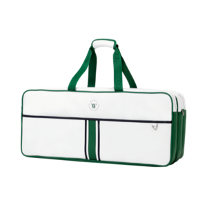 윈불 RA 3단 토너먼트백 배드민턴 테니스 라켓 가방, 웜화이트, 1개