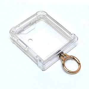 투명 갤럭시 Z플립3 케이스 다양한색상 힌지보호