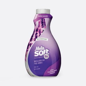 멜라루카 멜라소프트9X 섬유유연제 960ml 가든 라벤더 1+1, 2개