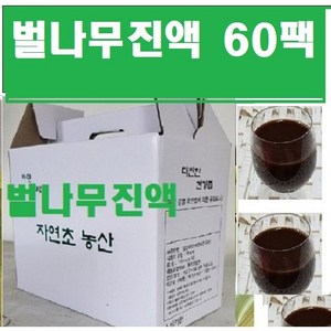 벌나무즙 자연산 벌나무껍질진액 액기스 1형 벌나무진액 60팩, 6.9L, 1개