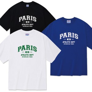 [D&D] 4XL 파리 오버핏 반팔티 SIZE(100~120) 고퀄리티 프리미엄 원단 빅사이즈 오버사이즈 박스티 남녀공용 반팔티