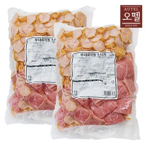 [퀴클리몰] 오뗄 부대찌개용 소시지 1kg, 2개