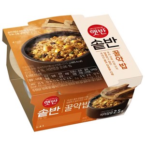 햇반 솥반 꿀약밥, 210g, 7개