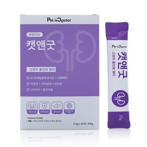 펫앤닥터 캣앤굿 올인원 멀티 영양제, 종합영양제, 10g, 30개