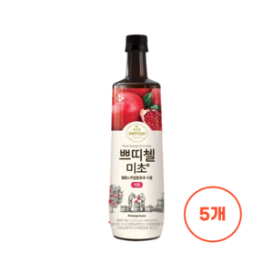 CJ쁘띠첼 미초석류 900ml x 5개