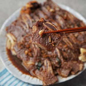 수제양념 명품 LA갈비 바다꼭대기, 1세트, 1kg