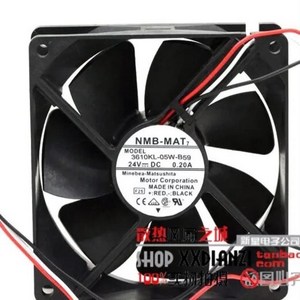 NMB-MAT Minebea 3610KL-05W-B59 24V 0.20A 9225 3PIN 주파수 변환기 냉각 팬, 한개옵션0, 1개