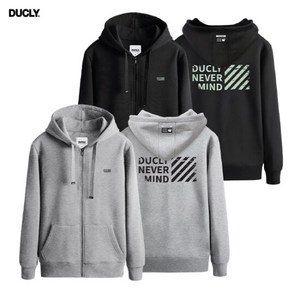 듀클라이 DUP-Z1011 M~4XL 빅사이즈 프리미엄 후드집업