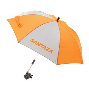 SANTAZA 산타자 유모차 햇빛가리개 양산 우산 웨건 의자 파라솔, 오렌지색, 1개
