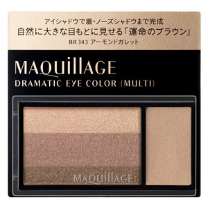 MAQuillAGE 마끼아쥬 드라마틱 아이 컬러 멀티 2.5g, BR343 아몬드 갈레트, 1개