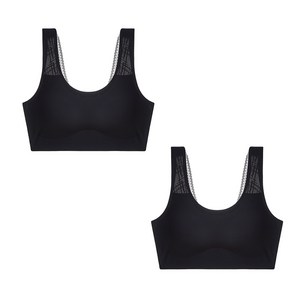 [1+1]여름필수템! 쿨링 에어메쉬 심리스브라렛