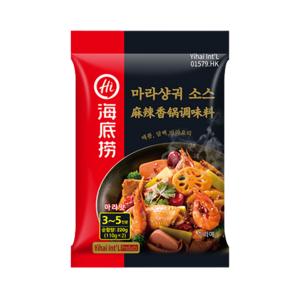 하이디라오 마라샹궈 볶음요리 기본소스, 220g, 3개