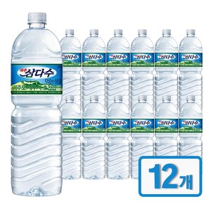 [ 삼다수 유라벨 ] 생수 전담 배송, 12개, 2L