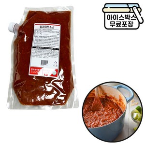 에이치에이유통 태원 칠리 미트 소스 2kg 핫도그 파스타 소스, 1개