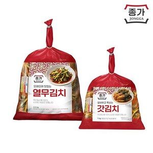 종가 종가집 열무김치 2.5kg+갓김치 1kg, 1개